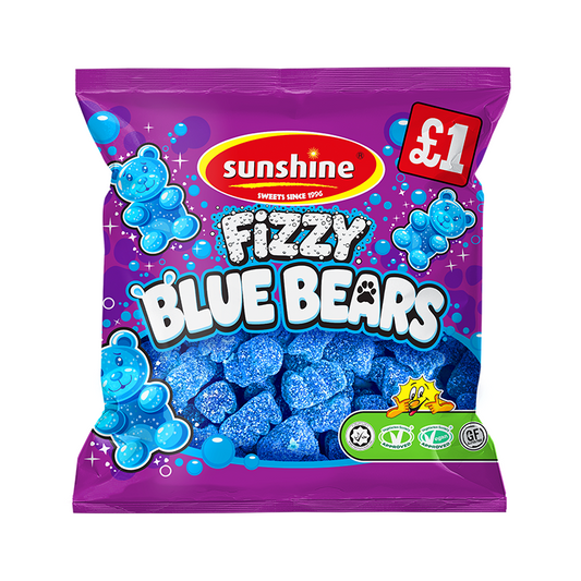 Fizzy Blue Bears - Box of 12