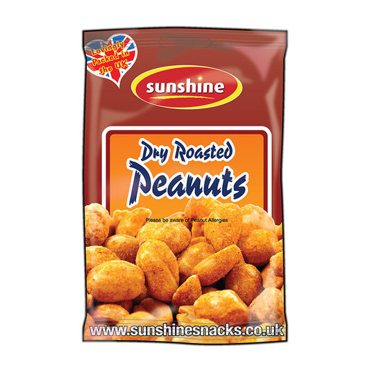 Dry Roasted Peanuts - Box of 12