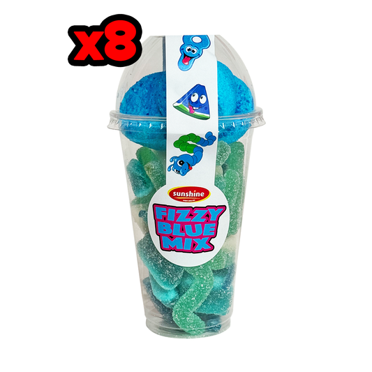 Fizzy Blue Mix Cup - Box of 8