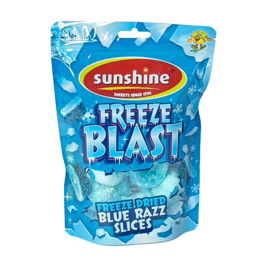 Blue Razz Slices Pouch F/B - Box of 6