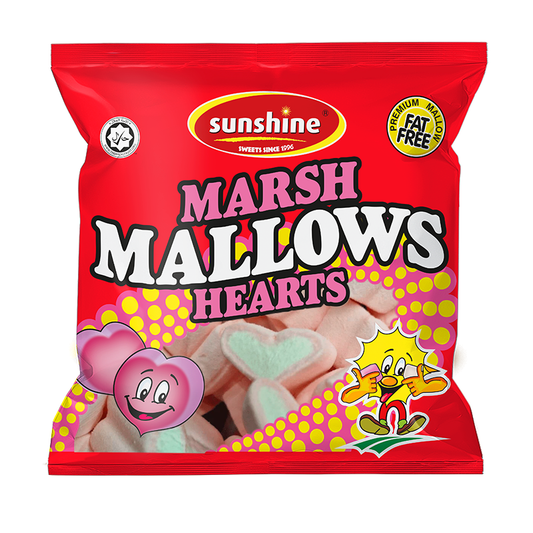 Heart Marshmallows - Box of 12