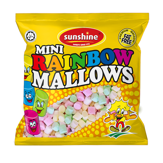Mini Rainbow Marshmallows - Box of 12