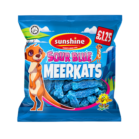 Sour Blue Meerkats - Box of 12