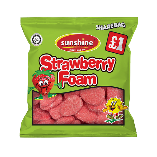 Strawberry Foam - Box of 12