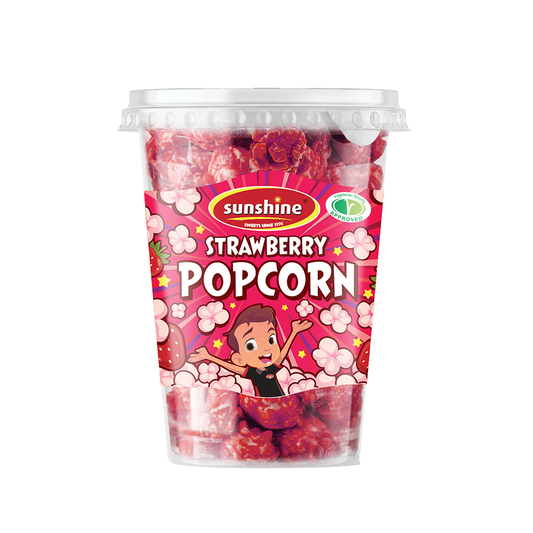 Strawberry Popcorn - Box of 12