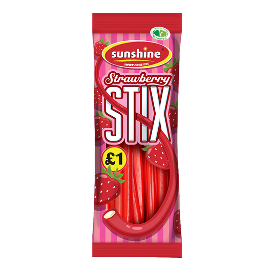 Strawberry Stix - Box of 12
