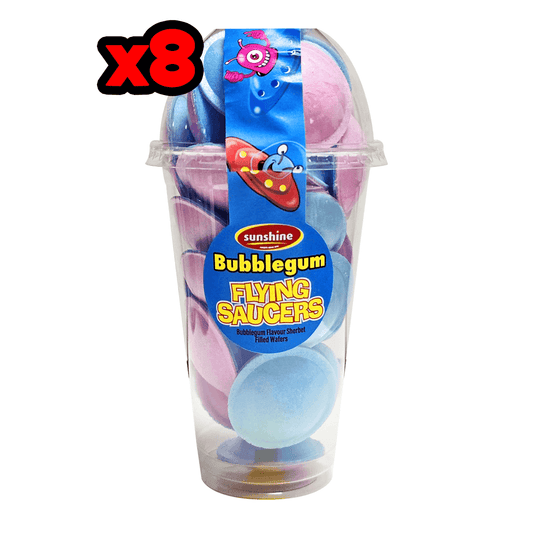 Bubblegum Flying Saucers Cup - Box of 8