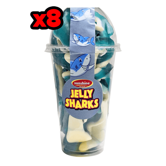 Jelly Sharks Cup - Box of 8