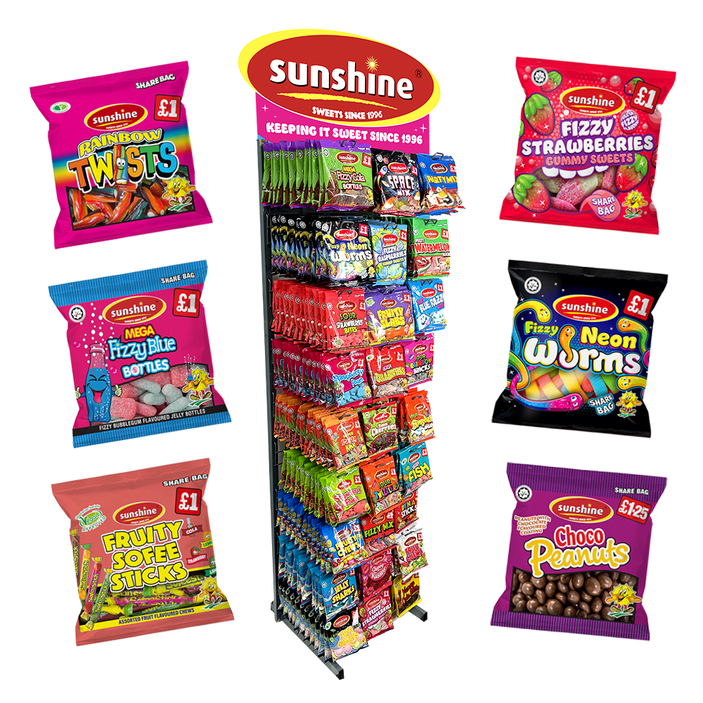 27 Prong Stand + Share Bags (20 Boxes + 2 Boxes FREE) (32% - P.O.R)