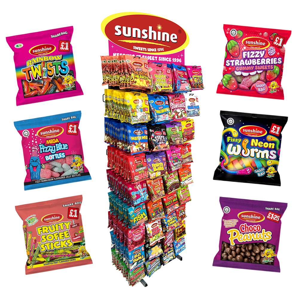 36 Prong Stand + Share Bags (30 Boxes + 3 Boxes FREE) (32% - P.O.R)