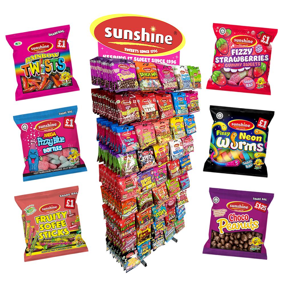 45 Prong Stand + Share Bags (40 Boxes+ 4 Boxes FREE) (32% - P.O.R)