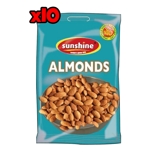 Almonds - 1 x 10 Packets (Outer)