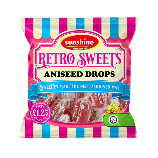 Retro Sweets - Aniseed Drops - Box of 12