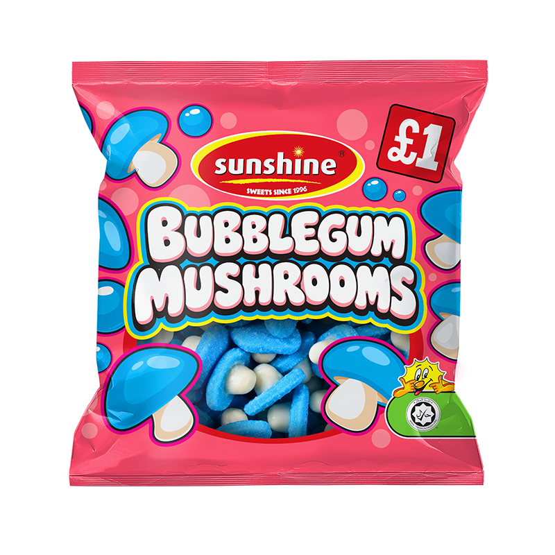 Bubblegum Mushrooms - Box of 12