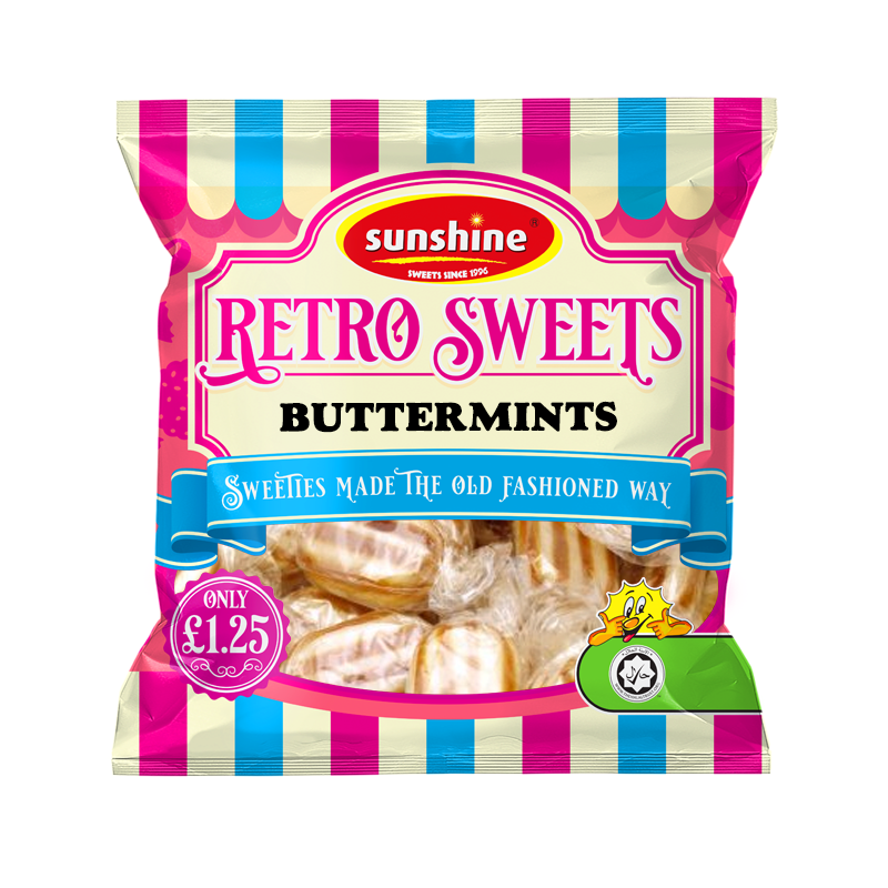 Retro Sweets - Buttermints - Box of 12