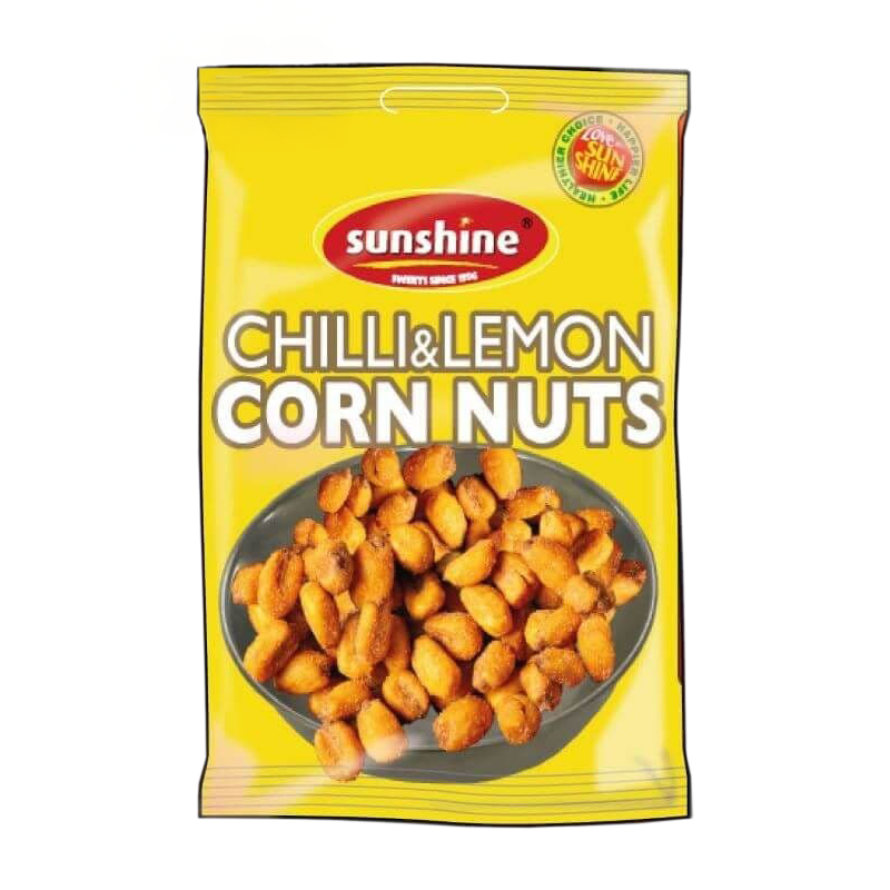 Chilli & Lemon Corn Nuts - Box of 12