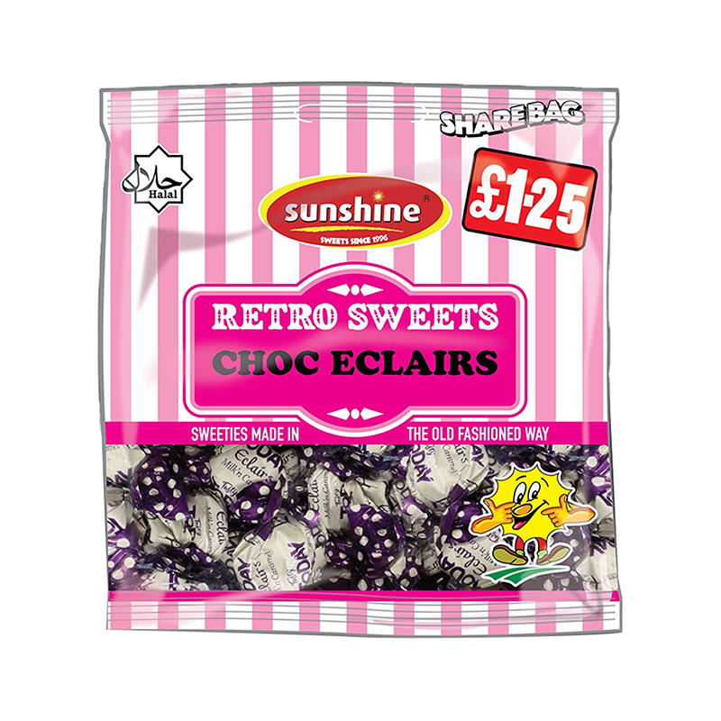 Retro Sweets - Chocolate Eclairs - Box of 12