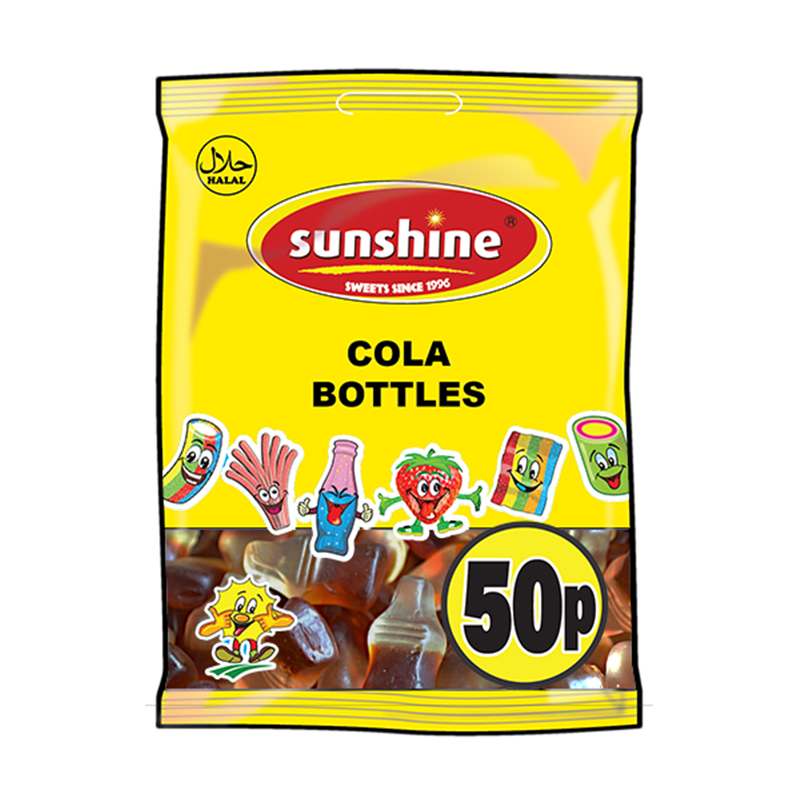 Cola Bottles - 1 x 12 Packets (Outer)