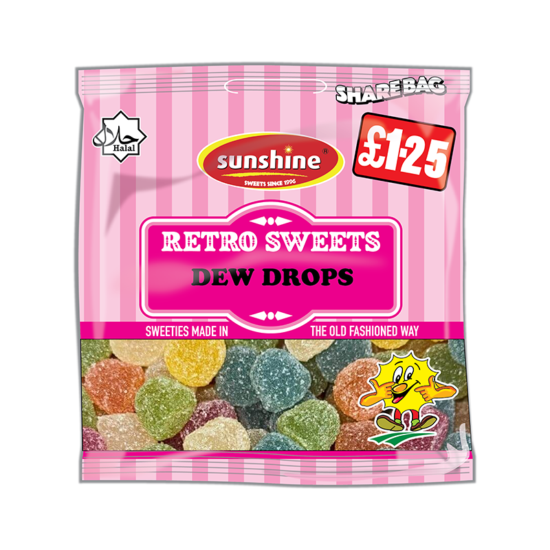 Retro Sweets - Dew Drops - Box of 12