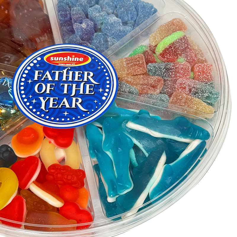 Father Of The Year Platter - Box of 4