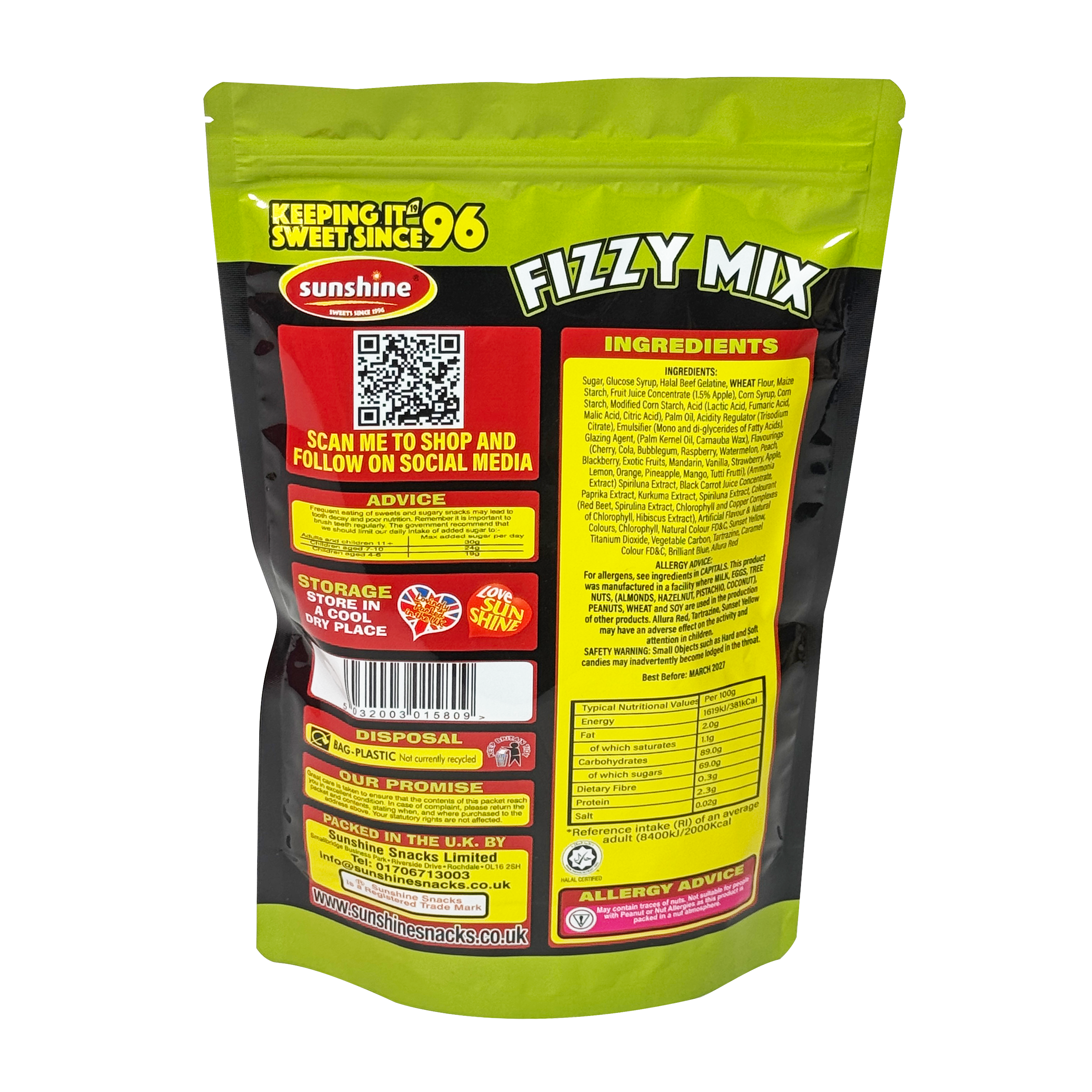 Fizzy Mix Pouch - Box of 5