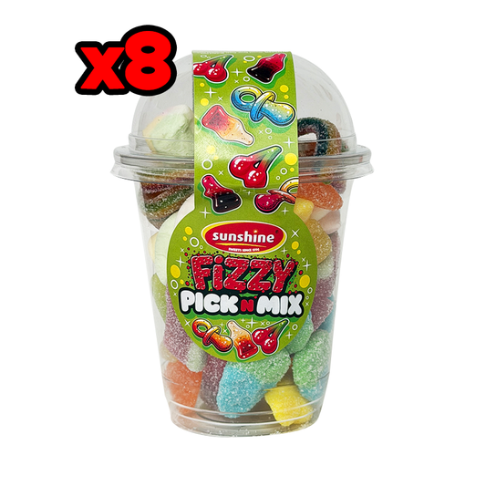 Fizzy Pick 'n' Mix Cup - Box of 8