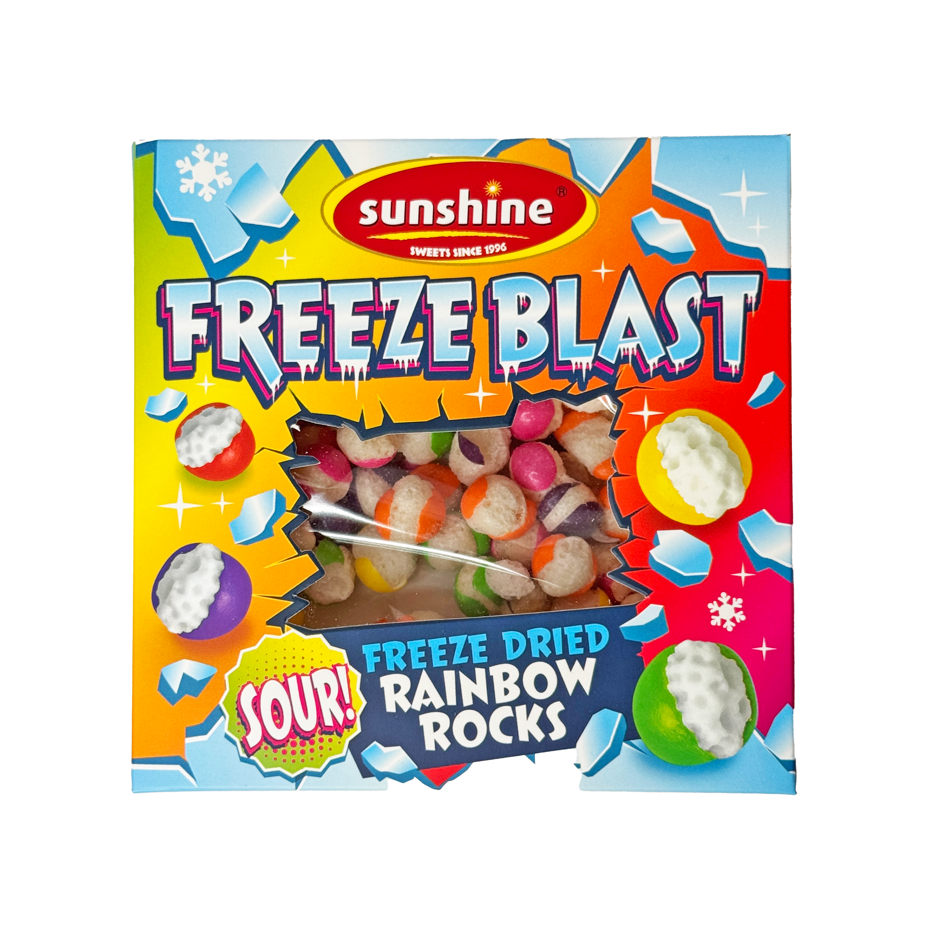 Rainbow Rocks Gift Box F/B- Box of 6