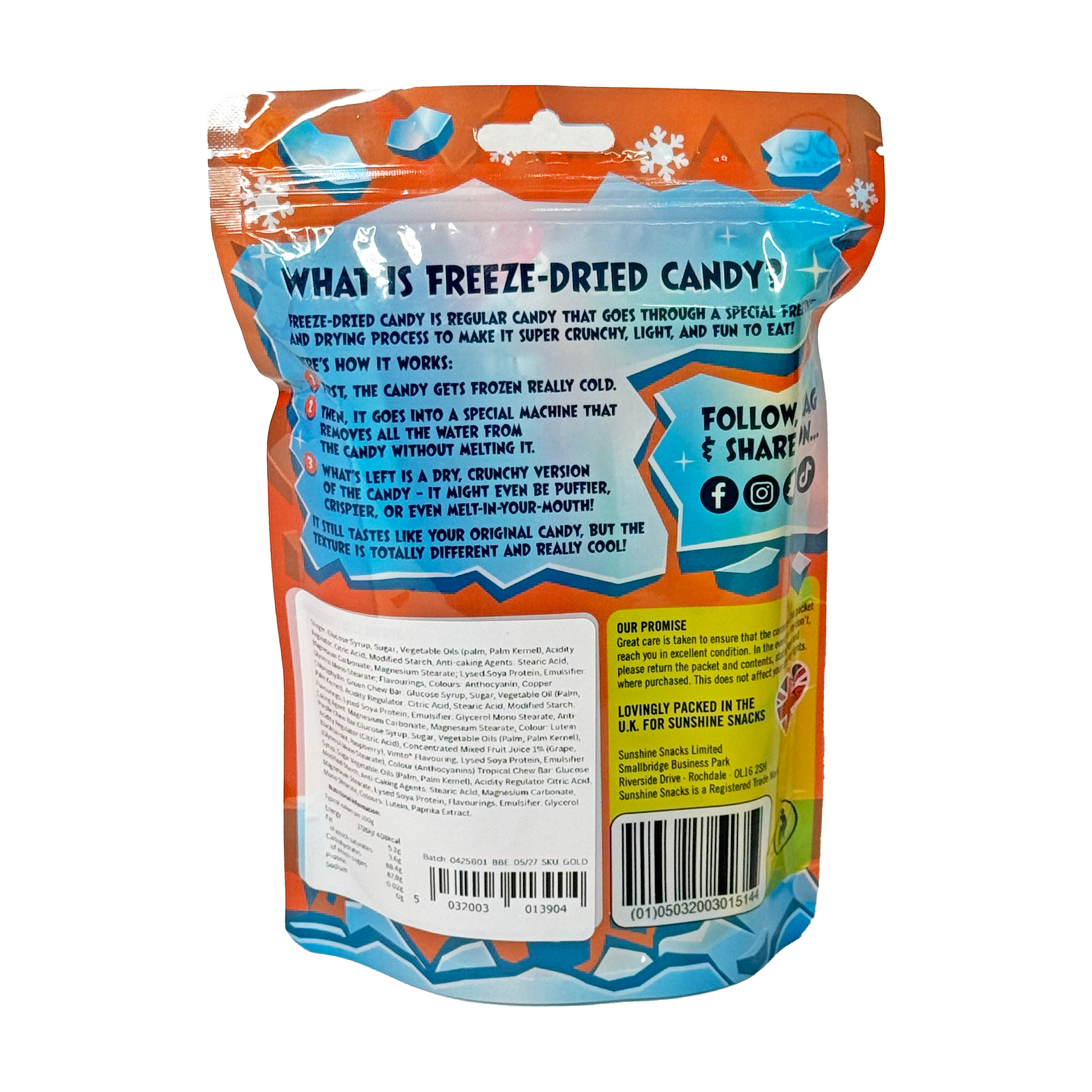 Orange Mix Pouch F/B - Box of 6