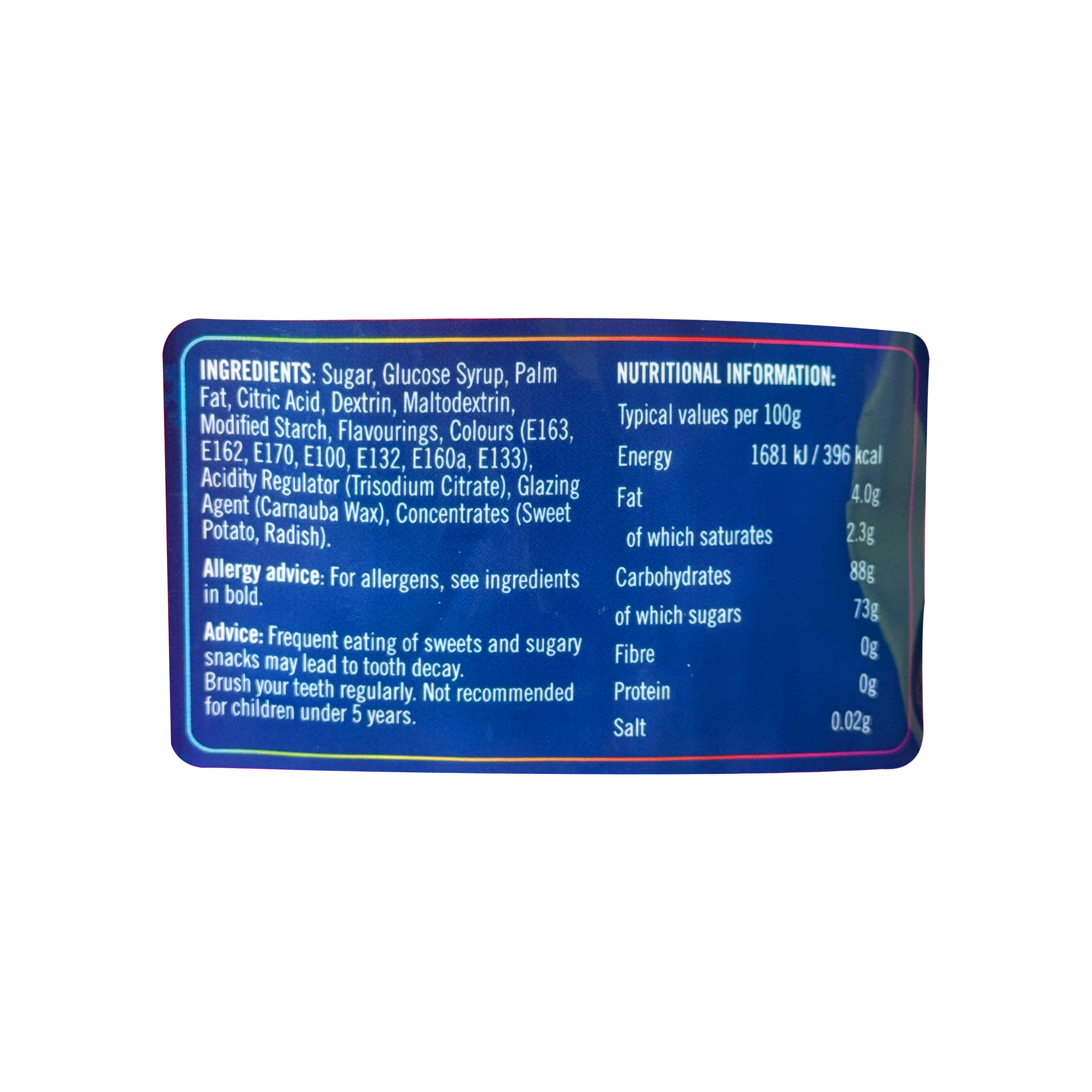 Rainbow Rocks Pouch F/B - Box of 6