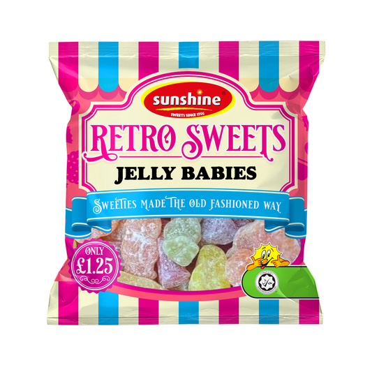 Retro Sweets - Jelly Babies - Box of 12