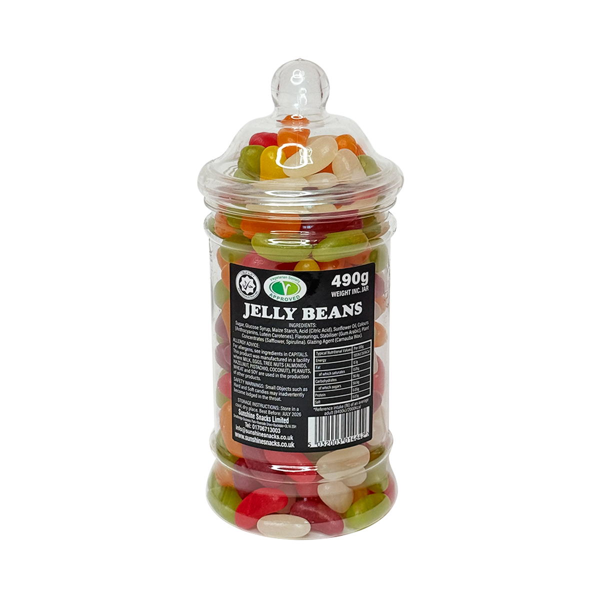 Jelly Beans Sweet Jar Box Of 6 Sunshine Snacks Trade jelly-beans-sweet-jar-box-of-6-sunshine-snacks-trade