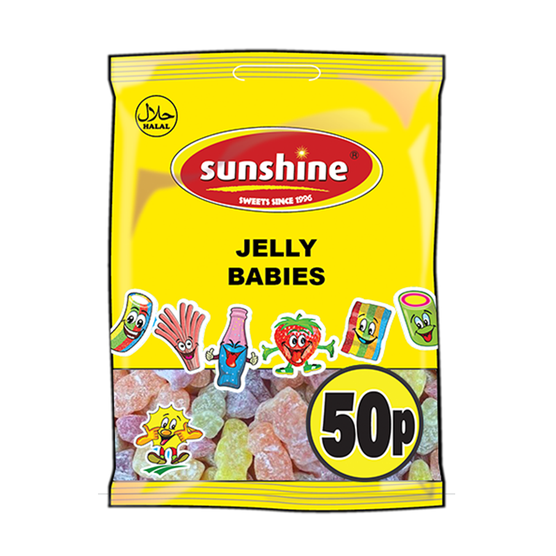 Jelly Babies - 1 x 12 Packets (Outer)