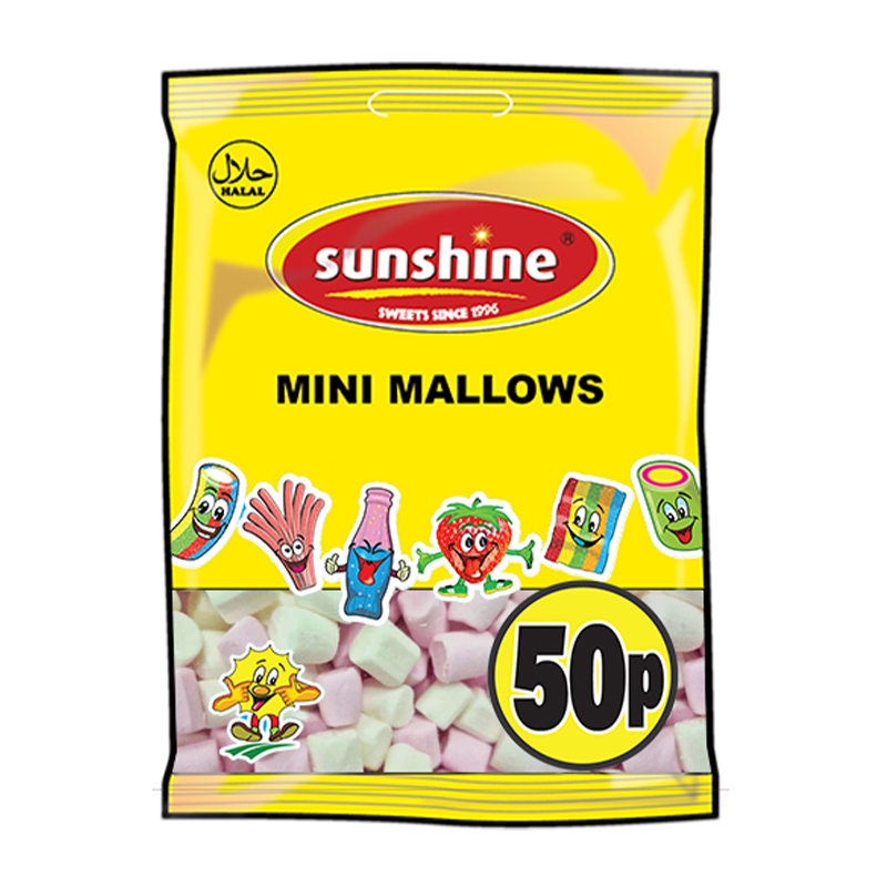 Mini Mallows - 1 x 12 Packets (Outer)