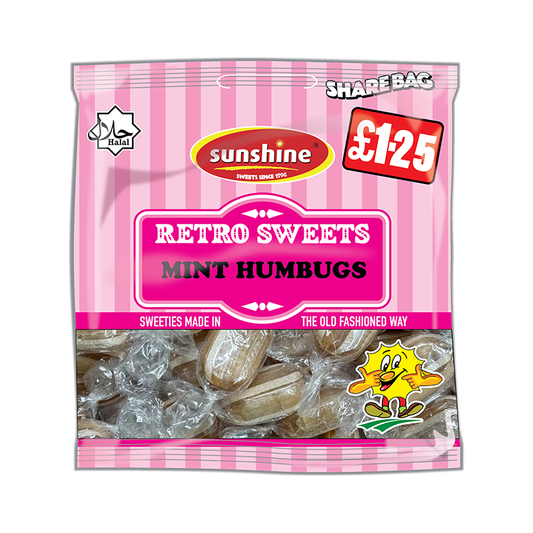 Retro Sweets - Mint Humbugs - Box of 12