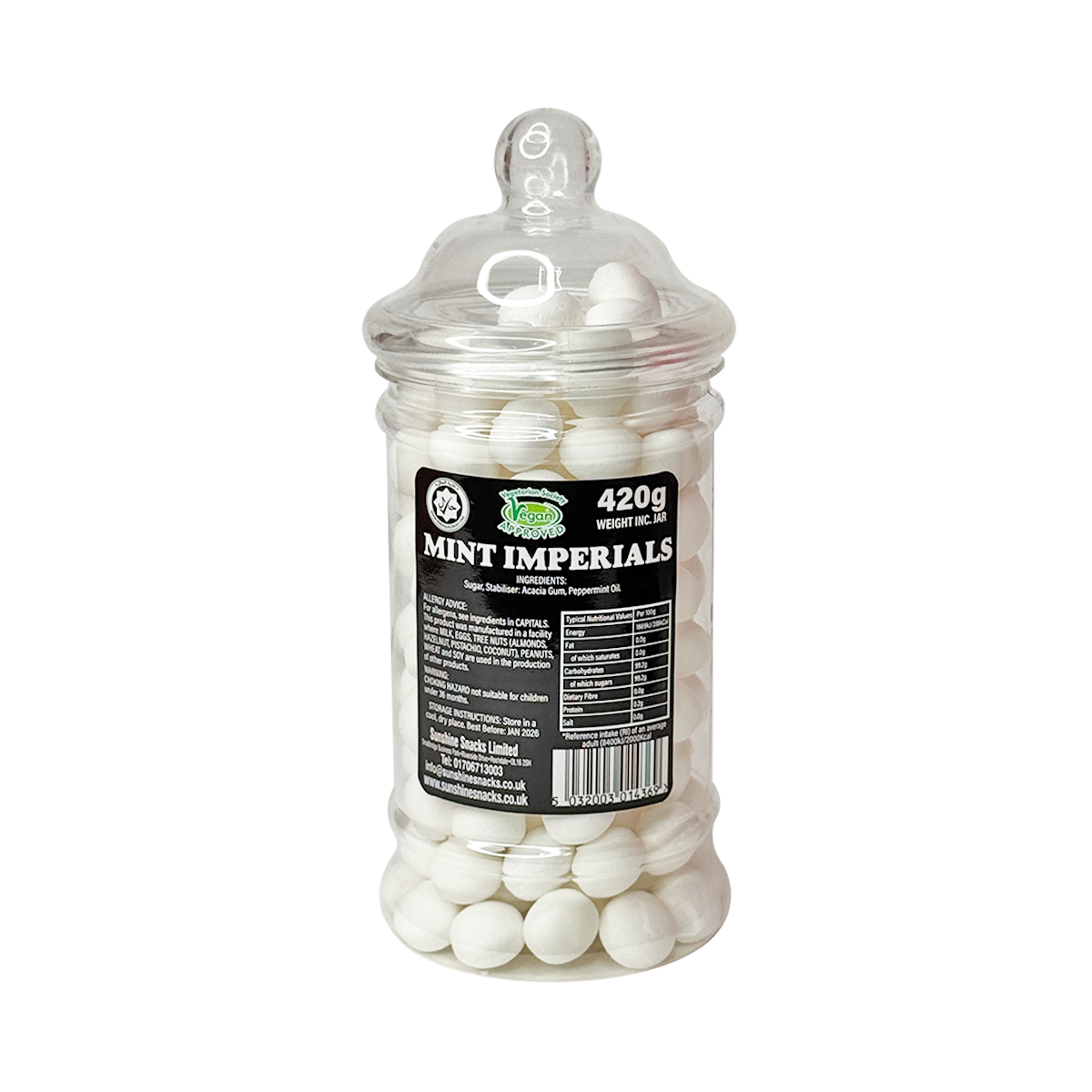 Mint Imperials - Sweet Jar - Box of 6