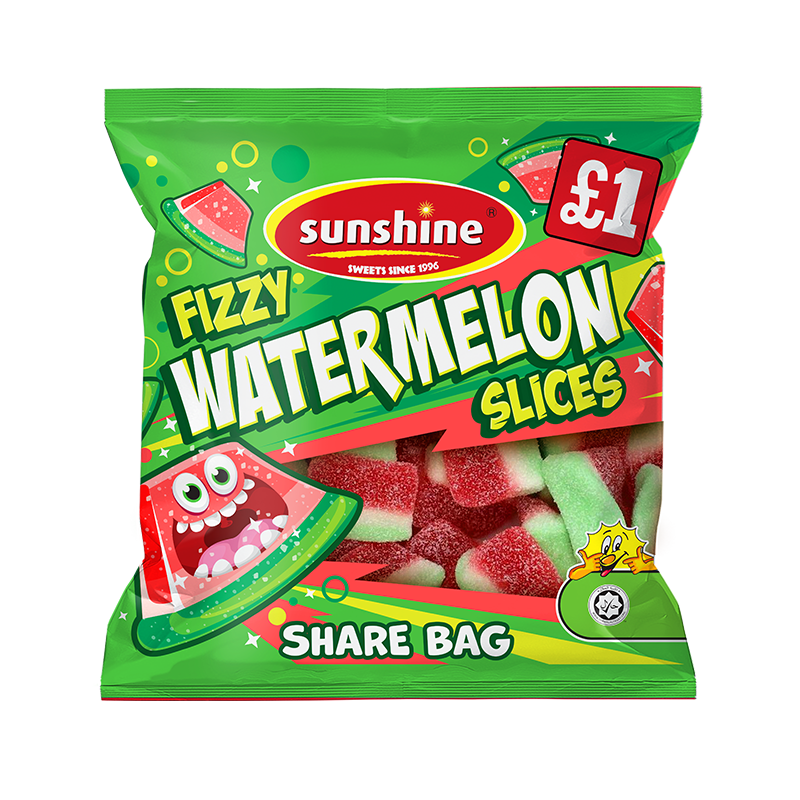 Fizzy Watermelon Slices - Box of 12