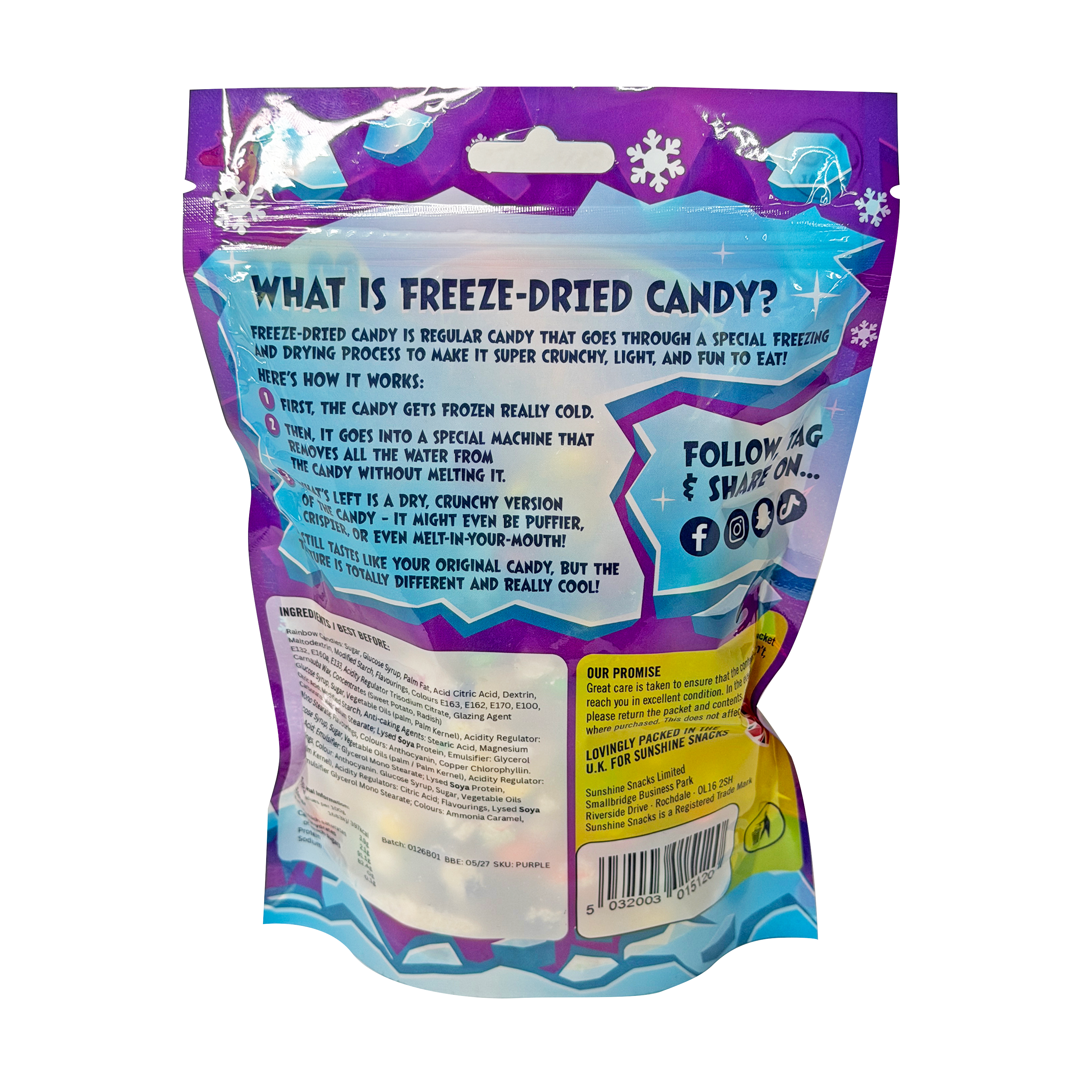 Purple Mix Pouch F/B - Box of 6