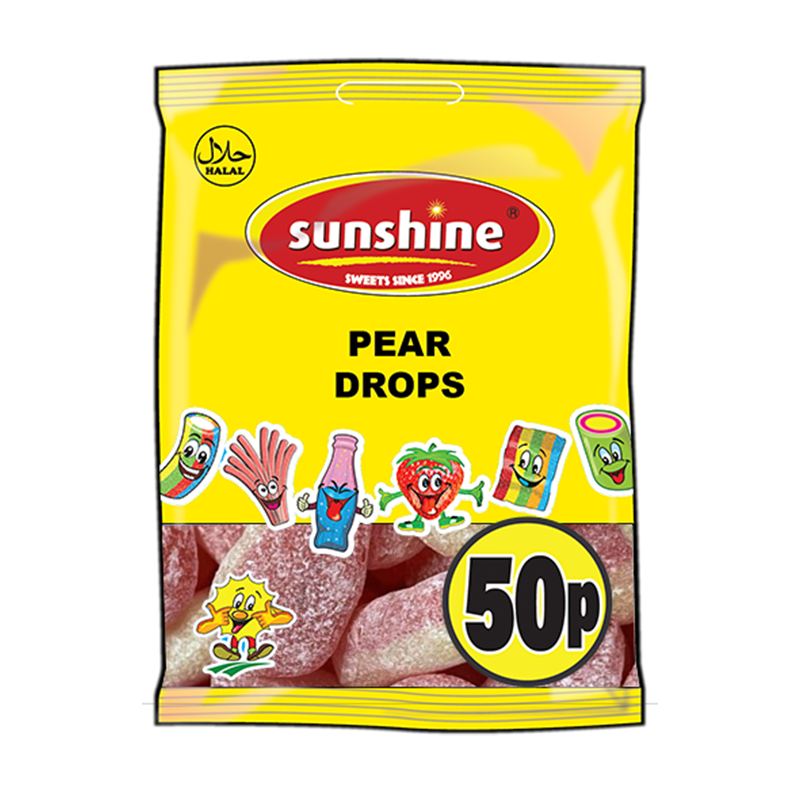 Pear Drops - 1 x 12 Packets (Outer)