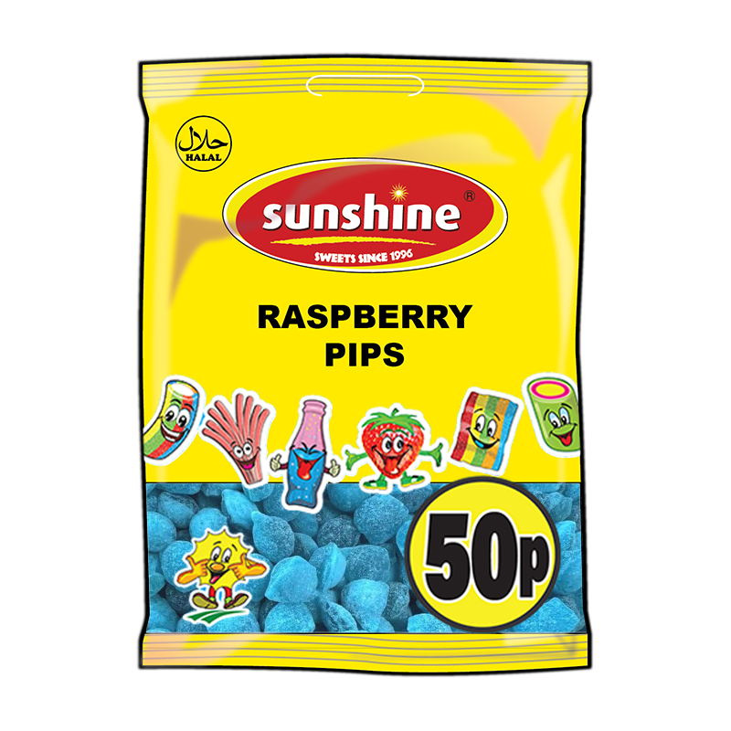 Raspberry Pips - 1 x 12 Packets (Outer)