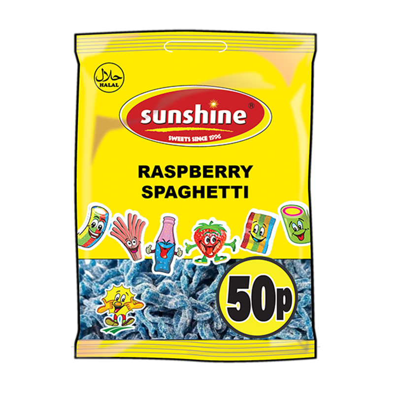 Raspberry Spaghetti - 1 x 12 Packets (Outer)