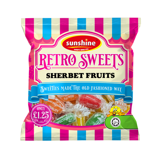 Retro Sweets - Sherbet Fruits - Box of 12