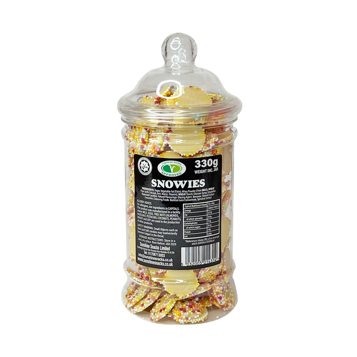 Snowies - Sweet Jar - Box of 6