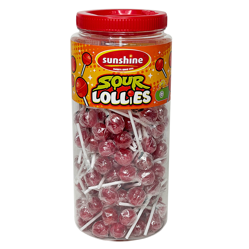 Sour Lollies - 150pcs