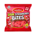 Sour Strawberry Bites - Box of 12