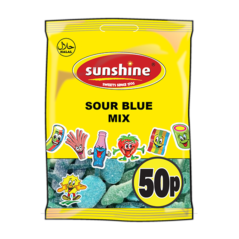 Sour Blue Mix - 1 x 12 Packets (Outer)