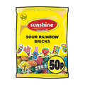 Sour Rainbow Bricks - Box of 12