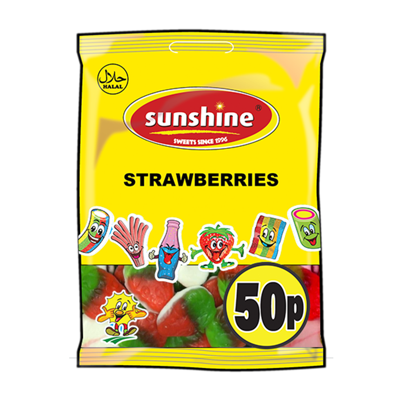 Strawberries - 1 x 12 Packets (Outer)