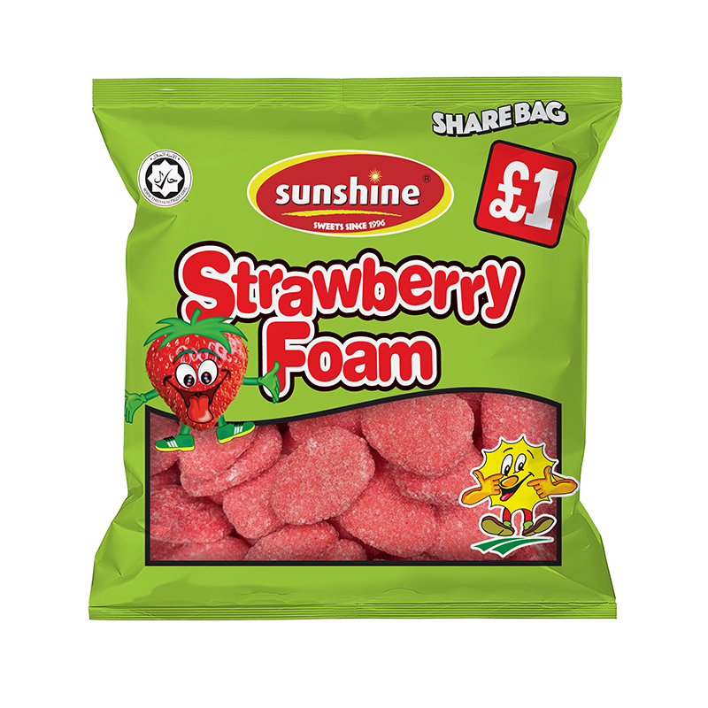 Strawberry Foam - Box of 12