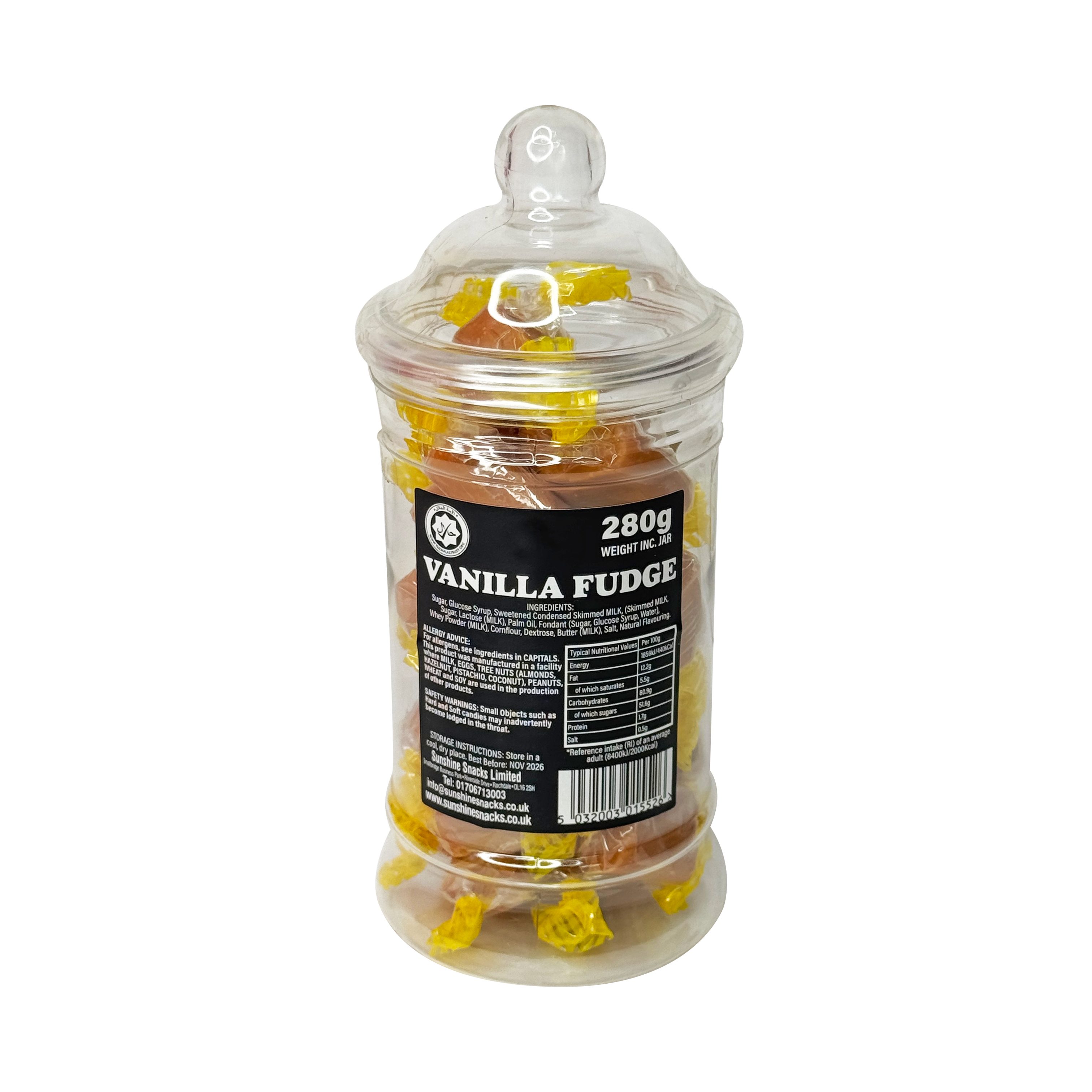 Vanilla Fudge - Sweet Jar - Box of 6
