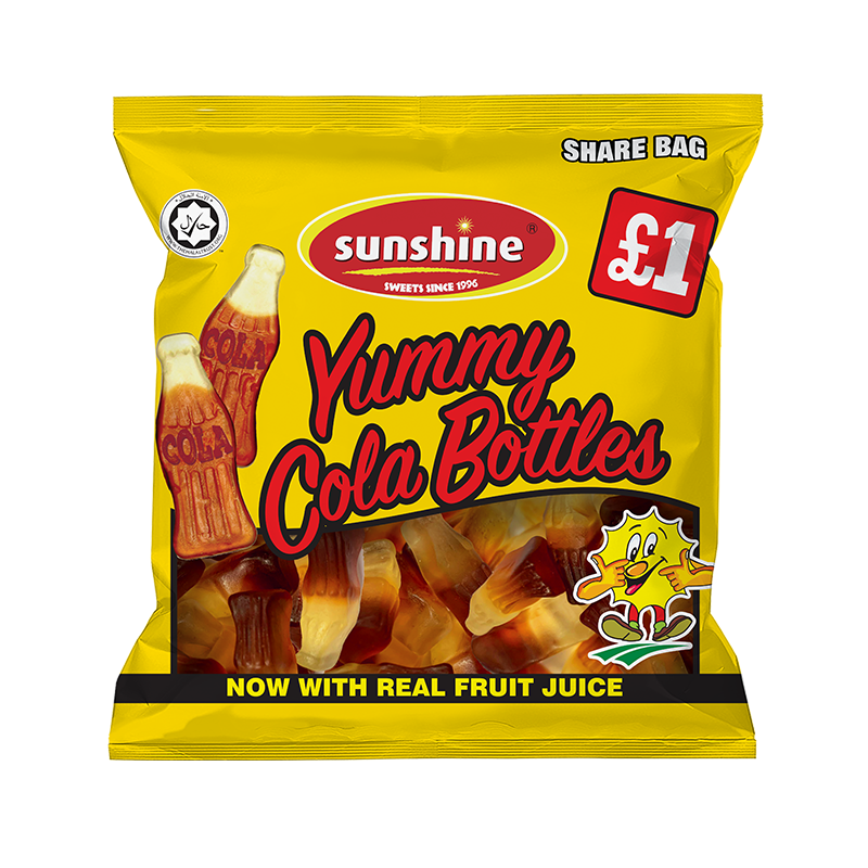 Yummy Cola Bottles - Box of 12